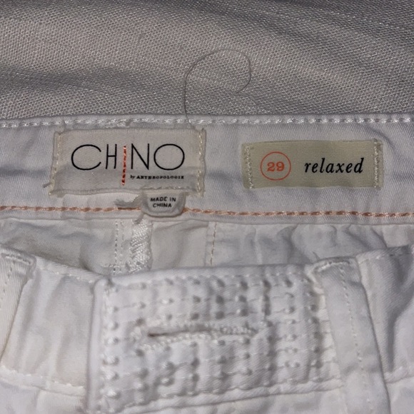 Anthropologie // Relaxed Embroidered Chino Pants🌛 - Picture 9 of 15